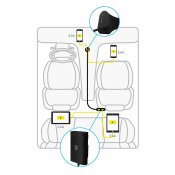 Kanex GoPower Shareable Car Charger - 4 USB portar för hela bilen