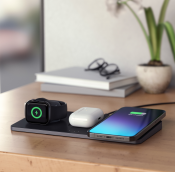 Satechi Trio Wireless Charging Pad - Convenient charging for all your devices