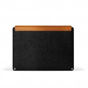 Mujjo Sleeve 12” - Premium-fodral för MacBook med detaljer av äkta läder