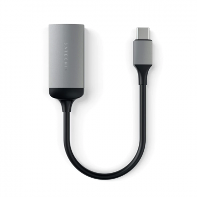Satechi USB-C 4K 60 Hz HDMI Adapter - Connect your USB-C device to an HDMI monitor - Space Gray