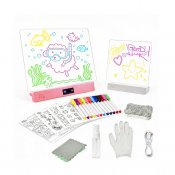 myFirst Sketch Clear Kit - Rosa & vitt