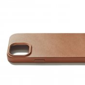 Mujjo Leather Case for iPhone 15 - Tan