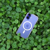 JustMobile TENC™ Air suojakotelo iPhone 16:lle - Läpinäkyvä