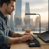 Satechi LX3 Slim USB-C tastatur - nordisk layout - Stellarsvart