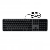 Satechi LX3 Slim USB-C tastatur - nordisk layout - Stellarsvart