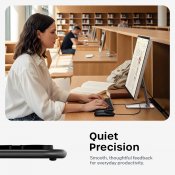 Satechi LX3 Slim USB-C tastatur - nordisk layout - Stellarsvart
