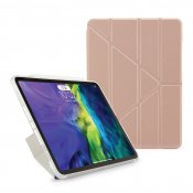 iPad Air 10.9" Metallic Origami -kotelo - hopea