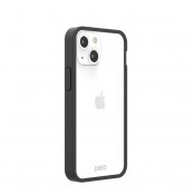 Pela Clear-etui for iPhone 13 mini - Svart
