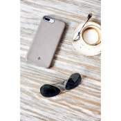Twelve South læderetui til iPhone 7 Plus & iPhone 8 Plus - Varm taupe
