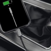 Moshi USB-A Lightning-kaapeli 1m - Musta