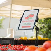 Twelve South HoverBar Duo Snap til iPad - fleksibel arm til alle iPads - Sort