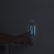 Iotty Smart Switch LSWE21 (Enkel strömbrytare) - Den smarta strömbrytare som förnyar ditt hem - Vit