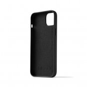 Mujjo Full Leather Case with MagSafe for iPhone 14/15 Plus - Black