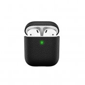 KeyBudz podSkinz Artisan Series læderetui til AirPods 3 - Sort