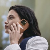 Mujjo Plånboksfodral i läder för iPhone 14 Pro - Svart