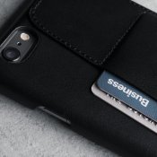 Mujjo 80 Leather Wallet Case - Grey