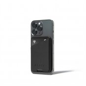 Mujjo MagSafe Leather Card Wallet - Black