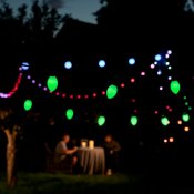 Lamppuhetket Älykäs valoketju - Globe-kartio