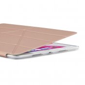 Pipetto iPad 10.2" Metallic Origami Case with TPU Back - Rose gold