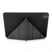 Pipetto origami No4 Folio-etui for iPad Pro 12,9" (2021) - Svart