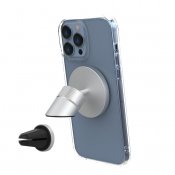 Just Mobile AluDisc Go Car Mount - Silver