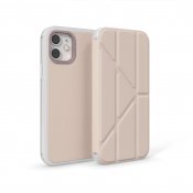 Pipetto Origami Folio for iPhone 12/12 Pro - Dusty Pink