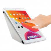 Pipetto iPad 10.2" Metallic Origami kotelo TPU takana - Rose Gold