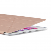 Pipetto iPad 10.2" Metallic Origami case with TPU back - Rose Gold