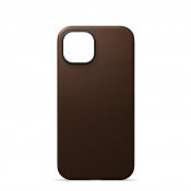 Journey Leather Case for iPhone 13 with MagSafe - Dark Brown