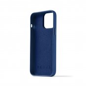 Mujjo Full Leather Case with MagSafe for iPhone 14 Pro Max - Monaco Blue