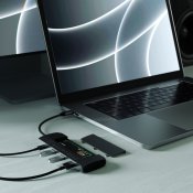 Satechi USB-C Hybrid Multiport Adapter - Space grey