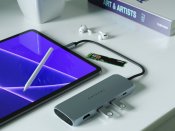 Satechi USB-C Hybrid Multiport Adapter - Space grey