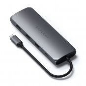 Satechi USB-C Hybrid Multiport Adapter - Space grey