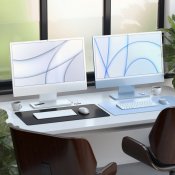 Satechi USB-C Slim-telakka 24" iMacille - Hopea