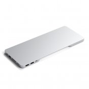 Satechi USB-C Slim-telakka 24" iMacille - Hopea