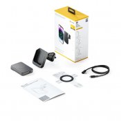 ALOGIC MagSafe-oplader med bilholder - Sort