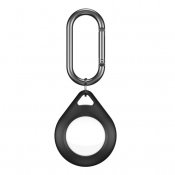 KeyBudz airTagin turvallinen telakka - Koboltinmusta