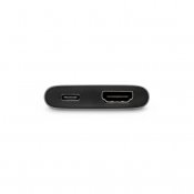 Moshi USB-C til HDMI-adapter med lading - Titangrå