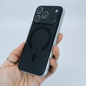Süti Frosted Clear PhoneBack for iPhone 17 Pro Max - Svartehavssalt