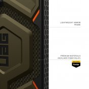 UAG Monarch Pro-deksel til Samsung Galaxy S26 Ultra - Kevlar Element Green