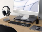 Satechi USB-C Monitor Stand Hub XL - Space grey