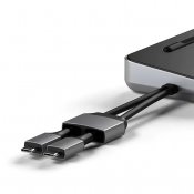 Satechi USB-C Dual Dock Stand - Rumgrå