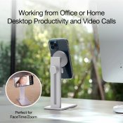 Just Mobile aluDisc™ Pro iPhone-teline (MagSafe-versio) - Hopea