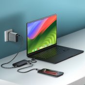 Satechi USB-C Multiportadapter 8K med Ethernet V3 - Midnatt