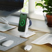 Alogic matrix ULTIMATE 3-in-1 langaton laturi - Valkoinen