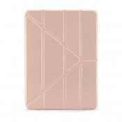 Pipetto origami No.1-etui for iPad Air 11 (2024) / iPad Air 10.9 (2022/2020) - Metallisk rosa