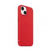 Just Mobile tENC Silikonetui for iPhone 14 (passer også til iPhone 13 basismodell) - Korall