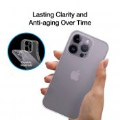 Just Mobile tENC Slim Fit -kotelo iPhone 14 Pro Maxille - Frost