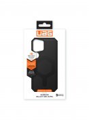 UAG Essential Armor magneetilla Samsung S25 Ultra -puhelimelle - Musta