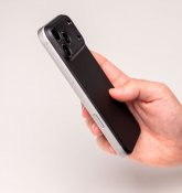 Süti PhoneBack i silikon för iPhone 17 Pro - Kolsvart